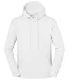 SS152 622840 Fruit of the Loom Iconic Premium Hooded Sweatshirt White colour image